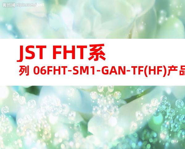 JST FHT系列 06FHT-SM1-GAN-TF(HF)产品图纸